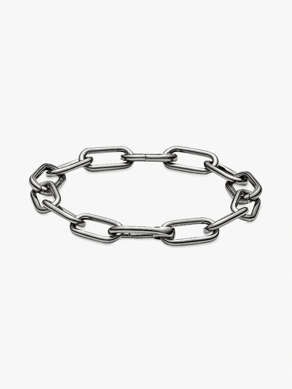 Pandora Silver Rectangular Link Bracelet - Picture 2 of 6